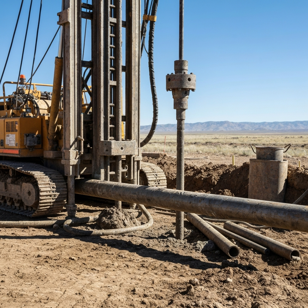 well drilling in Gunnison